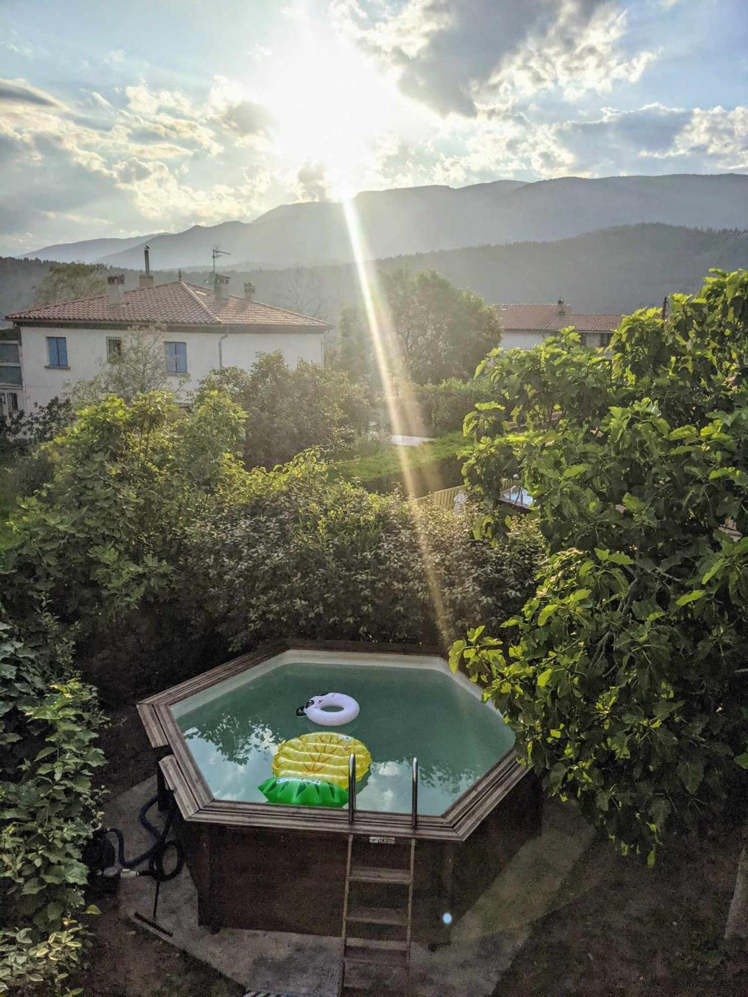El Sola - Appartement Avec Acces Piscine Et Jardin Corneilla-de-Conflent Exterior foto